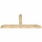 Ekena Millwork Portland Rough Sawn Timber Gable Bracket, Douglas Fir, 72"W x 33"H x 4"D x 6"F, 11/12 Pitch GBW072X33X0406POR00RDF - alternate 2